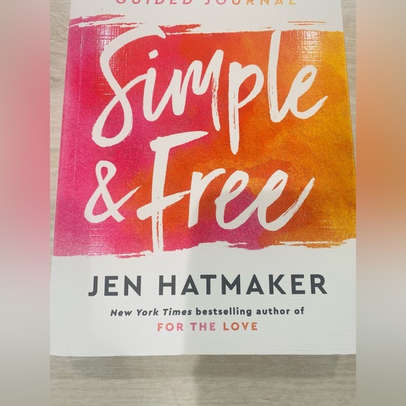 Simple and Free: Guided Journal Book by Jen Hatmaker - Picture 8 of 11